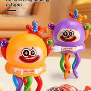 Trendy Dancing Octopus Toy, New Arrival Children’s Creative Spring-Loaded Twist Octopus Prank Stress Relief Puzzle Toy