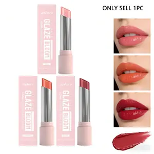 Nourishing Lip Care Set in Nude, Caramel, and Fruit Puree Shades, Smooth Moisturizing Hydrating Lip Balm for Fuller Hydrated Lips, Daily Lip Protection, Lip Plumper