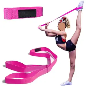 KTINEIC Cheerleading Flexibility Trainer - Team Practice & Solo Drills - Adjustable Stunt Strap for Splits and Backbends