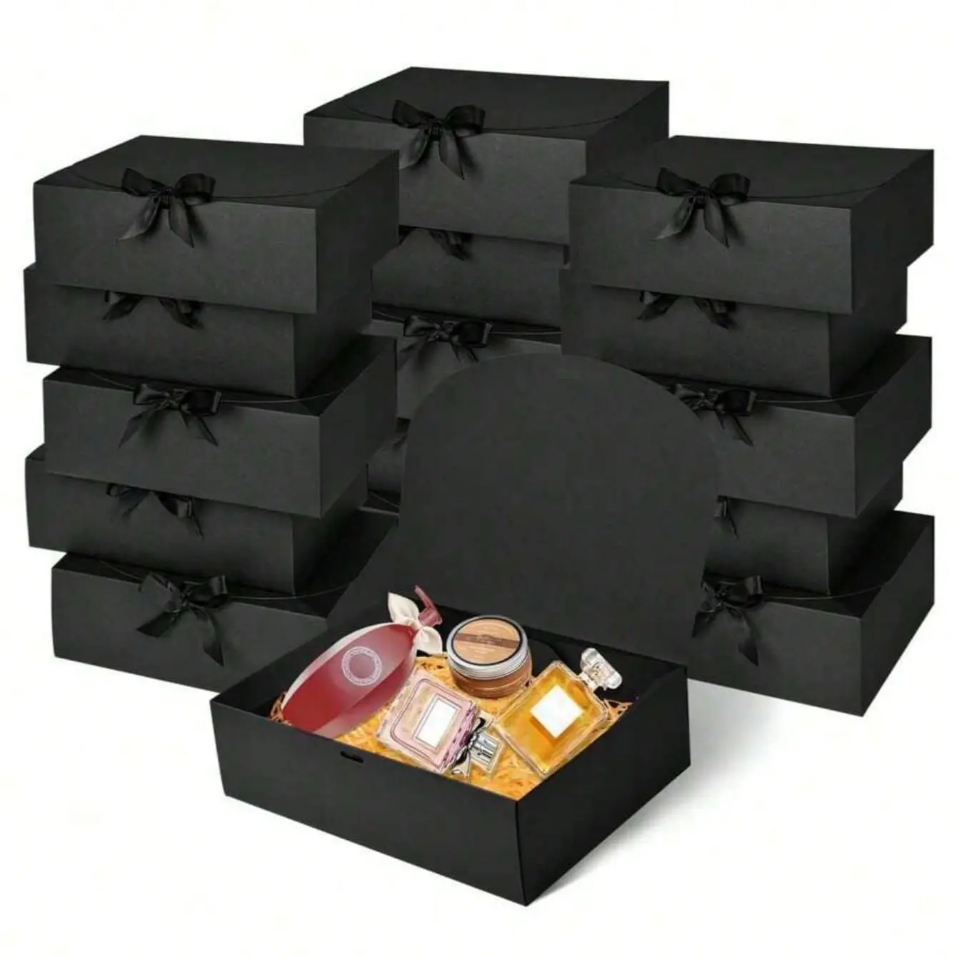 10pcs Gift Box Set, Elegant Wedding Favor Boxes, Perfect for Bridal Shower & Engagement Gifts, Stylish Party Favors
