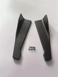 2Pcs Universal Car Bumper Spoiler, Rear Lip Splitter Diffuser Winglet Wings Anti-Crash Side Skirt Car Styling Automotive Car Accessories