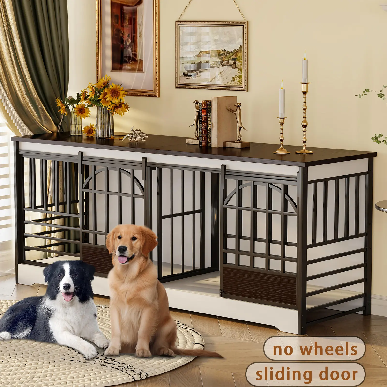 White（ No Wheels ）78"Wx23.8"Dx31.7"H