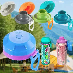 Summervibes DIPESI 4pcs Colorful Soft Drink Can Lids – Portable, machine washable, reusable PP sealing lids, BPA-free, keep drinks fresh and protect against insects and dust, perfect for barbecues, beaches, and parties. Kitchenware Drinkware summerwins,su