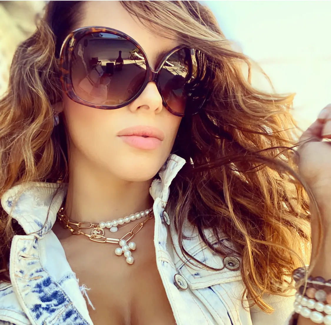 Lorena SUPER BIG LORENA SUNGLASSES for Female - Fashion Accessory