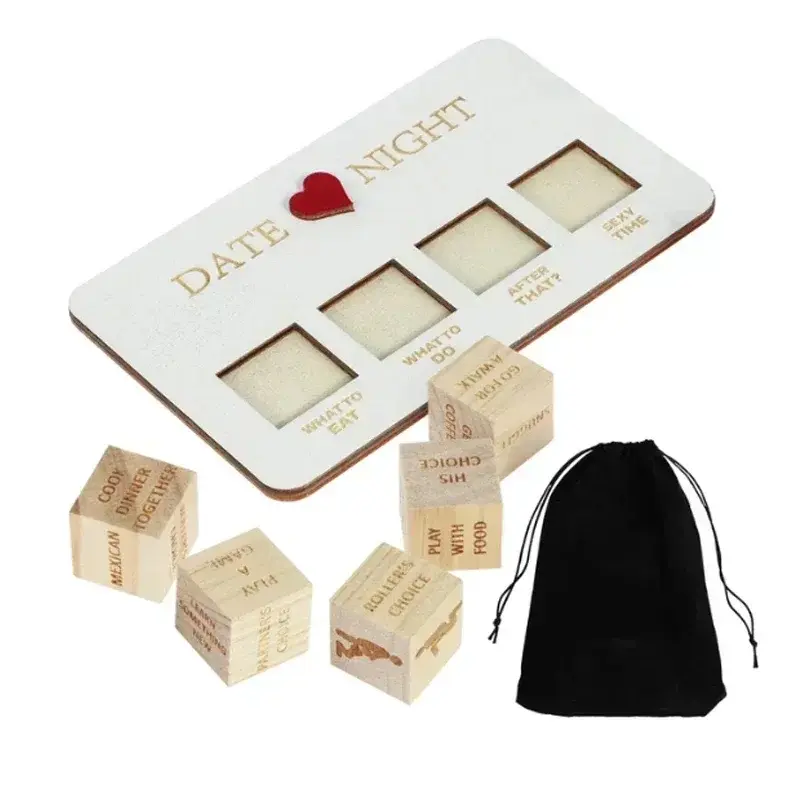 Date Night Ideas Dice Game - Fun Game for Dating and Relationships