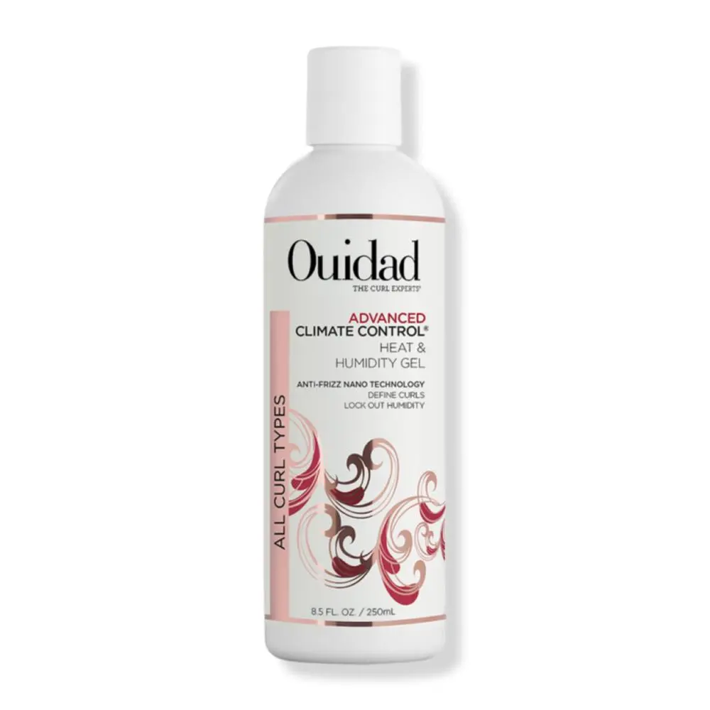 Ouidad Advanced Climate Control High Performance Gel - Haircare Anti-Frizz Styler, Hydrating Daily Haircare Product for Defined Natural Curls, Humidity Protection, Flexible Hold for Wavy Hair, 8.5 oz