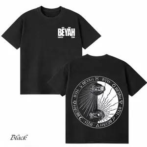 Comfort Colors Damso BEYAH Tour T-Shirt, French Rap Graphic Tee, Dark Aesthetic Double Sided Vintage Streetwear Unisex