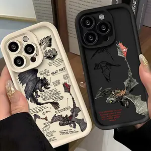 Lovely couple Toothless Fury Dragon New Phone Case for iPhone 17,16,17Air,17Pro,17Promax,16Promax ,16Plus,16Pro Soft Back Cover