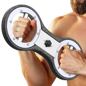 Arm Rotator, Burn Machine 12LB Adjustable Resistance, 360 Degree Rotating Arm Exercise Equipment Forearm Strength Trainer for Home and Gym Workouts Rehabilitation Boxing Training