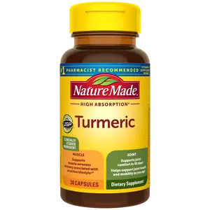 Turmeric Curcumin High Absorption 250 mg Capsules