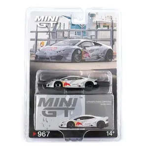 Mini GT 1:64 Lamborghini Huracan LB-WORKS ver. 2 Mad Mike NIMBUL Diecast Model Car