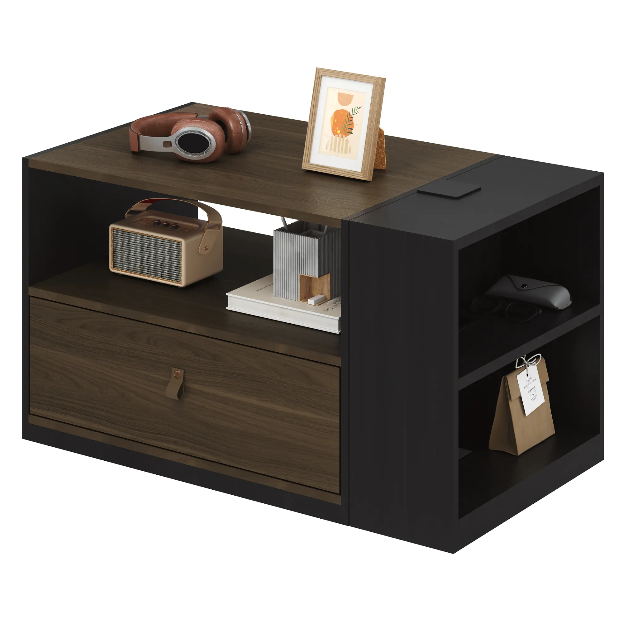 Storage Cabinet Only (Walnut)