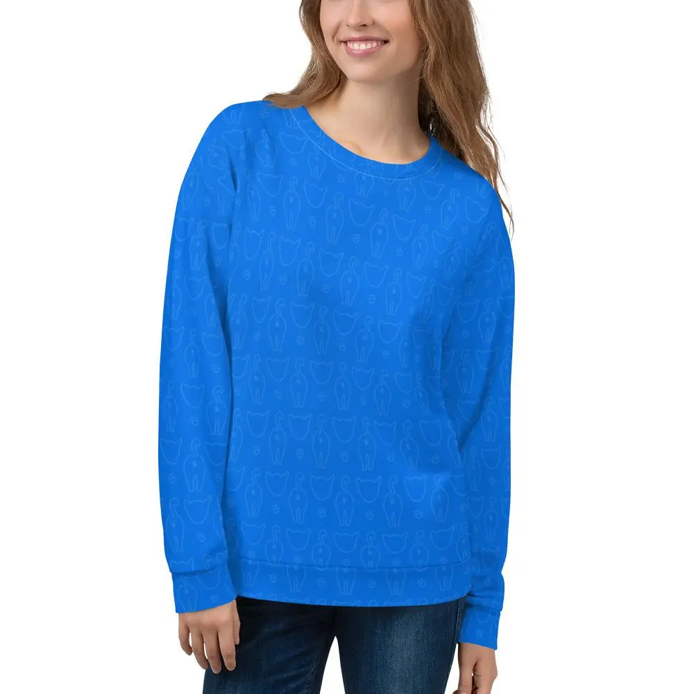 Cat Butt Unisex Sweatshirt