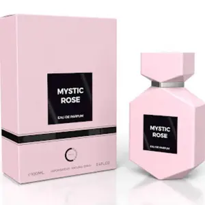 Mystic Rose Camara Eau de Parfum 3.4oz 100ml Aromatic Rose Scent with Sichuan Pepper & Turmeric Notes Made in UAE