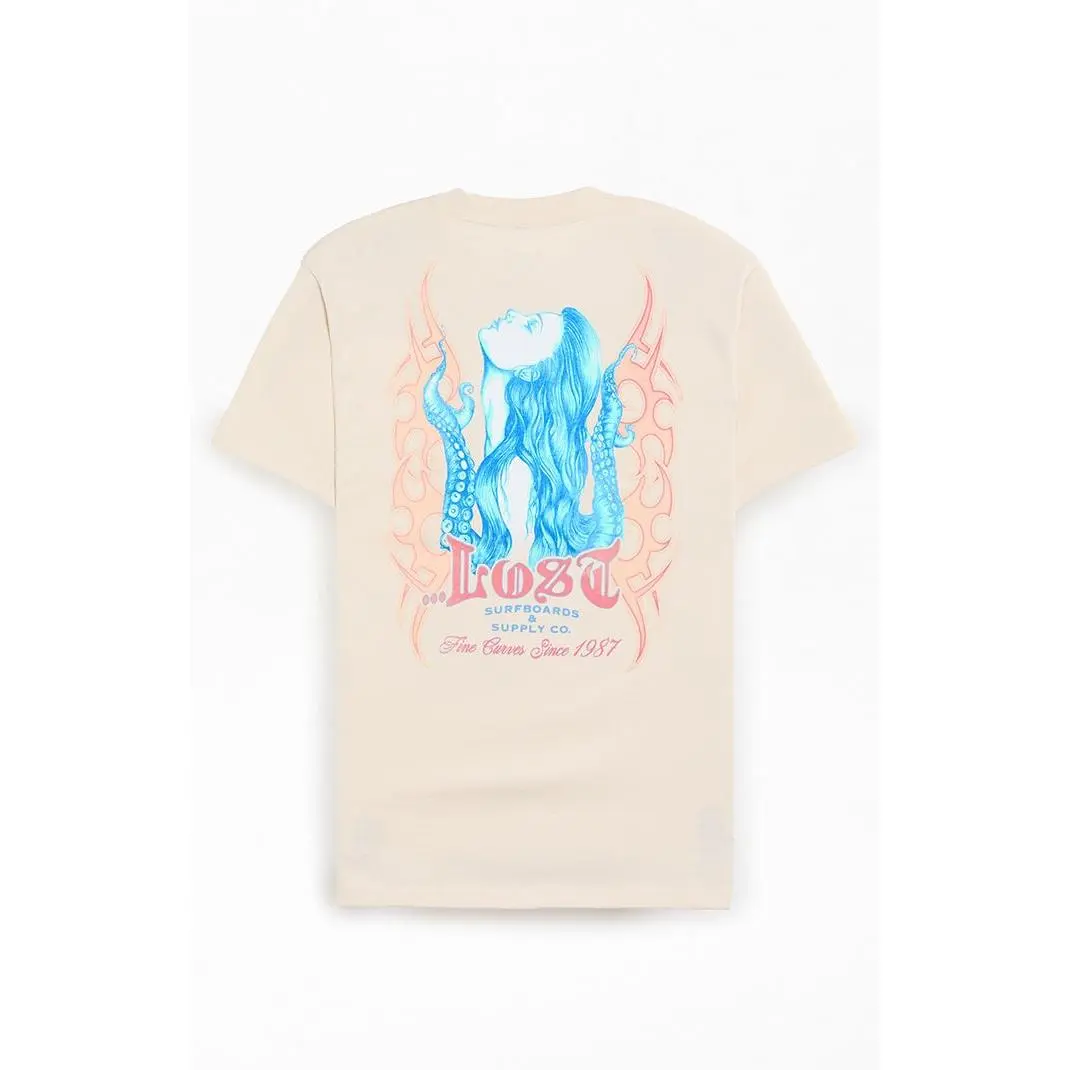 LOST Men's Octo Girl T-Shirt - Multicolor