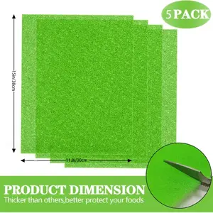 Fruit and Vegetable Freshness-Preserving Drawer Liners, Refrigerator Organization Mats, Refrigerator Shelf Liners