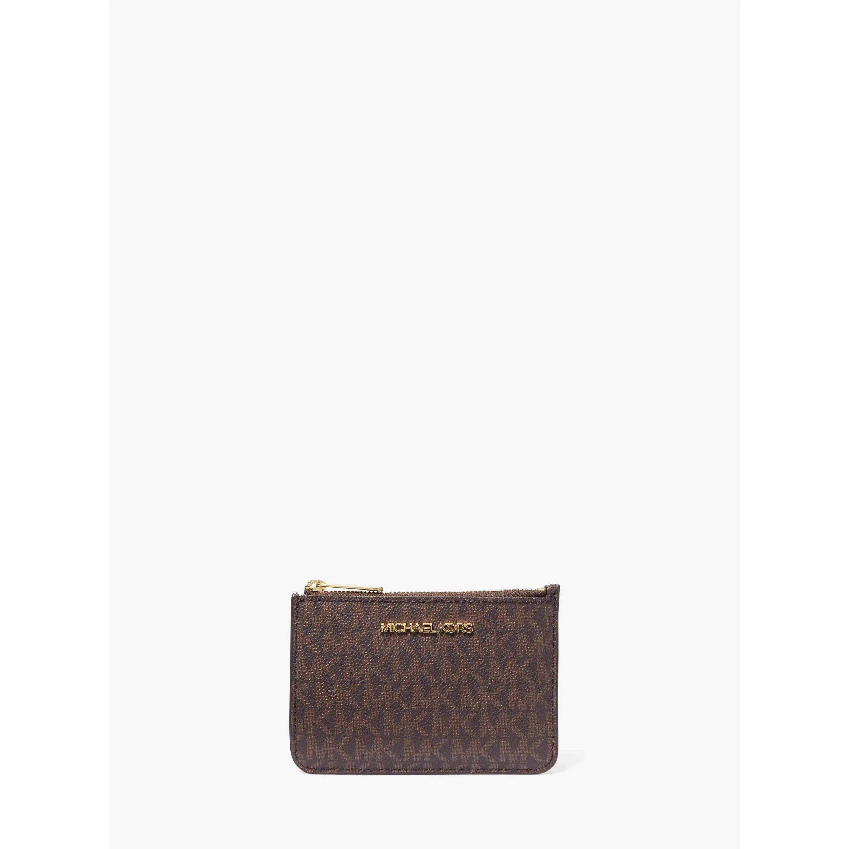 Jet Set Travel Small Signature Logo Coin Purse