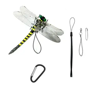 Outdoor Mosquito Repellent Simulation Dragonfly Toy, Realistic Large Dragonfly Model, Pest Control Repellent Tool for Outdoor Use