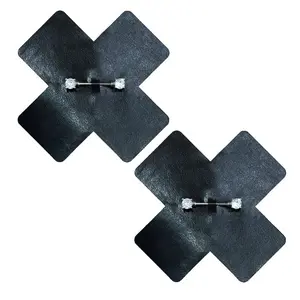 Peek A Boo Jewel Piercing X Nipple Cover Pasties