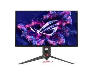 ASUS ROG Swift 27" UHD 4K 240Hz with FreeSync Premium & G-Sync Compatible 0.03ms HDR400 Semi-Glossy OLED Gaming Computer Monitor with Height Adjustable, Pivot, Swivel & Tilt Stand PG27UCDM