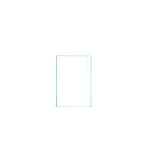 UNS 20TM - 3.2 Gallon Prism Rimless Tank