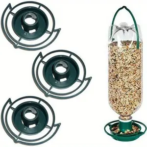 1pc Outdoor Hanging Bird Feeder with Plastic Hook Balcony Yard Garden Decoration Bird Feeder