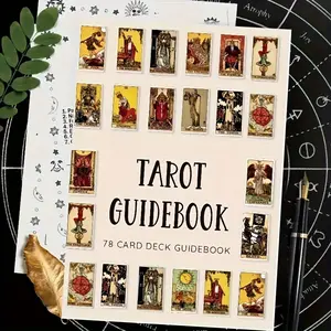 Tarot Card Beginner Guide, Learn Tarot Reading Basics, Understand Major Arcana & Minor Arcana, Ideal for Spiritual Growth & Self-Discovery, Tarot Card Book