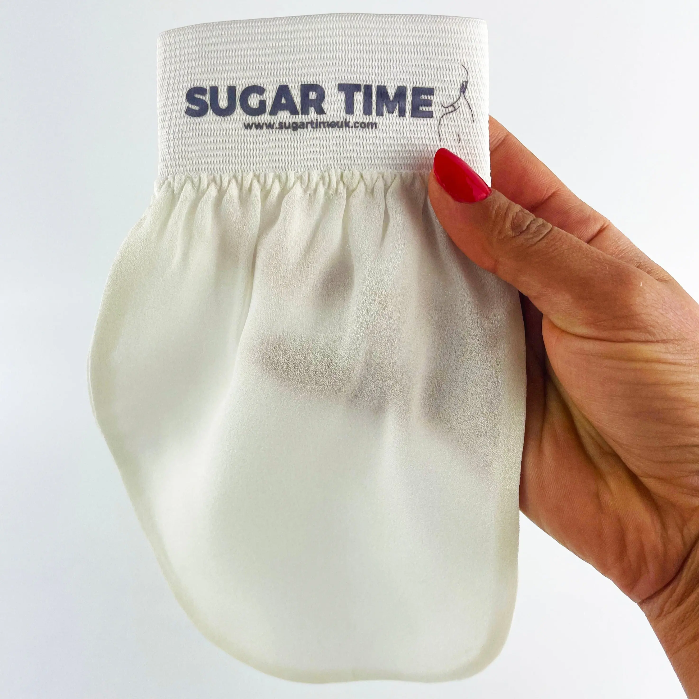 Silk Exfoliating Glove for smooth skin. Removes dead skin cells, tan build up. Great for sugaring preparation. Skincare Bath