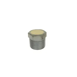 Breather Vent Pneumatic Muffler, 1" MNPT - 40 Micron Sintered Bronze Silencer/Diffuse Air & Noise Reducer