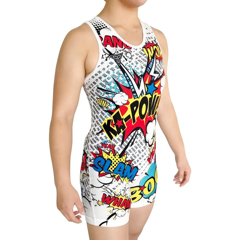 Ka-Pow Wrestling Singlet - Girls and Women