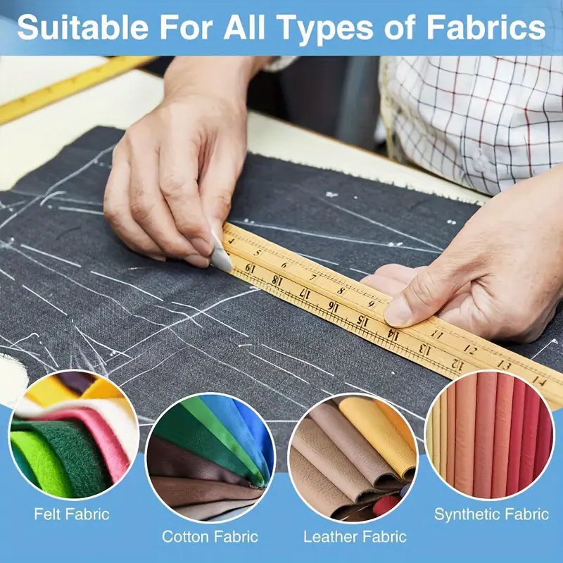 Tailors Chalk Triangle Fabric Markers - 50Pcs Mixed Color Sewing Chalk for Quilting and Sewing Supplies Accessories