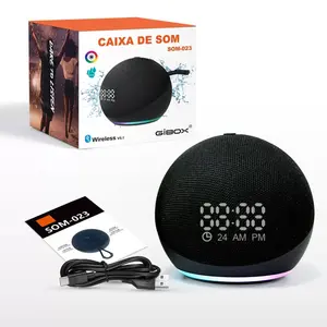 Alaxe Small Bluetooth Speaker Echo Dot 5Th Outdoor Wireless Bluetooth Generation Mini Rgb Speaker Home Subwoofer Spherical