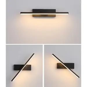 Modern Revolving Wall Lamp, USB Charging, Remote-Controlled Dimmable, 30cm For Bedrooms, Bedside Tables, Study Rooms, Living Rooms, Indoor Decorative Lighting Fixture, Indoor Room Lights