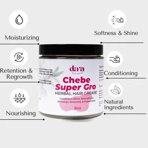 Chebe Super Gro Stimulating Hair Grease- 8oz