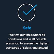 Flame King 3lb Steel Propane LP Tank Cylinder with Gauge and OPD