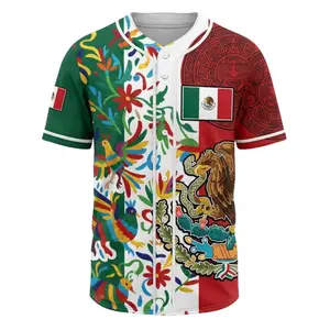 Mexico Baseball Jersey, Unisex Fan Shirt Gift for Him Her Sports Lovers