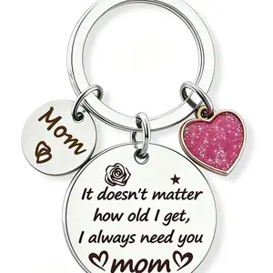 Mothers Day Gifts for Mom, Mom Birthday Gifts From Daughter Son, Mom Keychain for Easter Thanksgiving, Christmas Stocking Stuffers