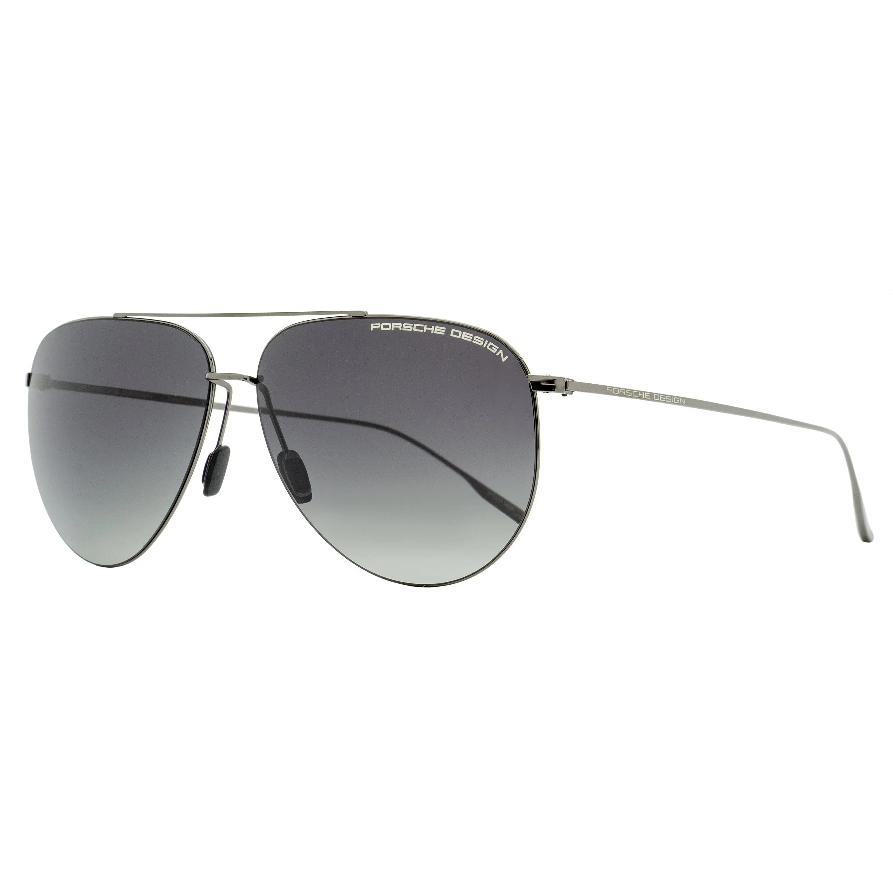 Porsche Design P'8939 Driving Shades - Gunmetal Pilot Style Men's Fashionable Frames Sunglasses, Ultra-Lightweight Durable Titanium Frame, VISION DRIVE™ UV Blocking Anti-Fog Lenses, 62mm, BPA-Free, DEHP-Free