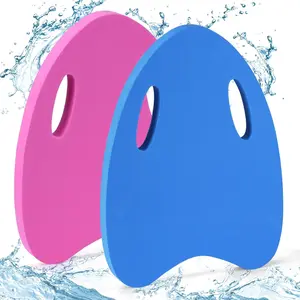 Swimming Kickboard for Kids - Swimming Training Aid Kickboard with Handrail Hole, Practising Swimming Kickboard for Beginners, Safety Swim Board Auxiliary for Children Summer Pool Party
