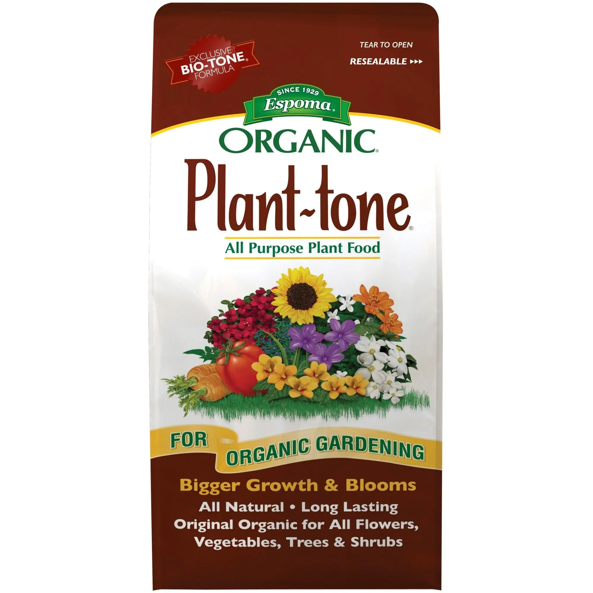 Espoma Organic Plant-Tone 5-3-3 All-Purpose Garden Plant Food
