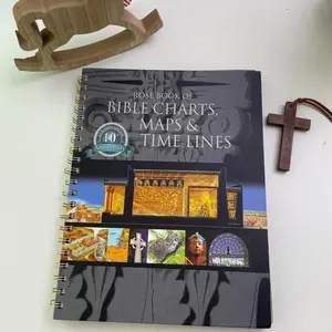 Book Beginner-friendly Bible charts, maps, timelines, and introductory manual; 10th anniversary deluxe spiral-bound Bible study reference book and notebook set