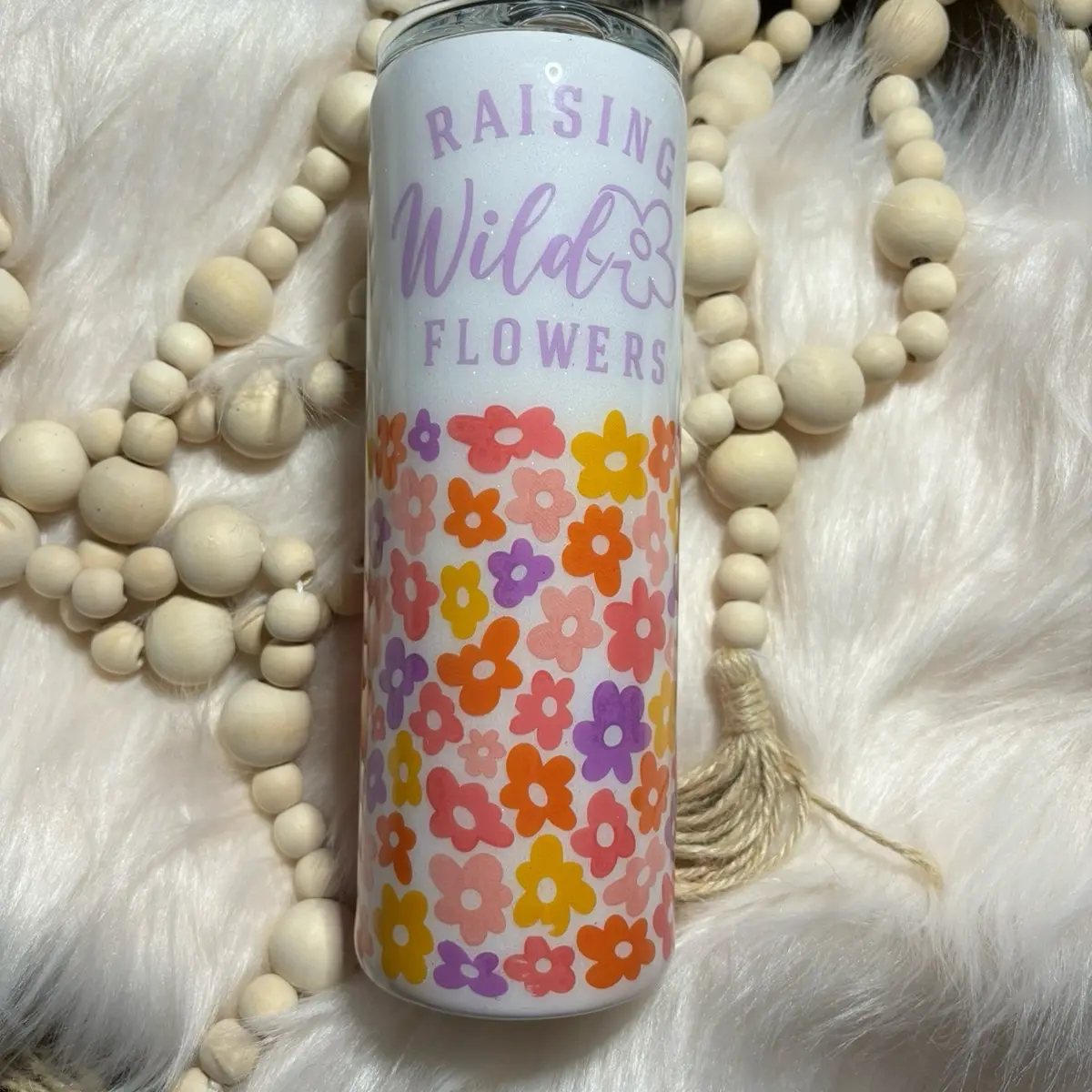 Raising Wild Flowers Epoxy Tumbler