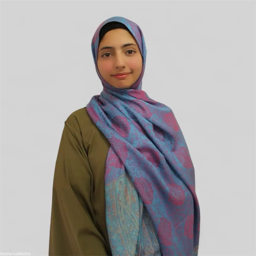 Pashmina Shawl (Indigo) Womens Cashmere Feel Pashmina Shawl Women's Pashmina Shawl Evening Wrap