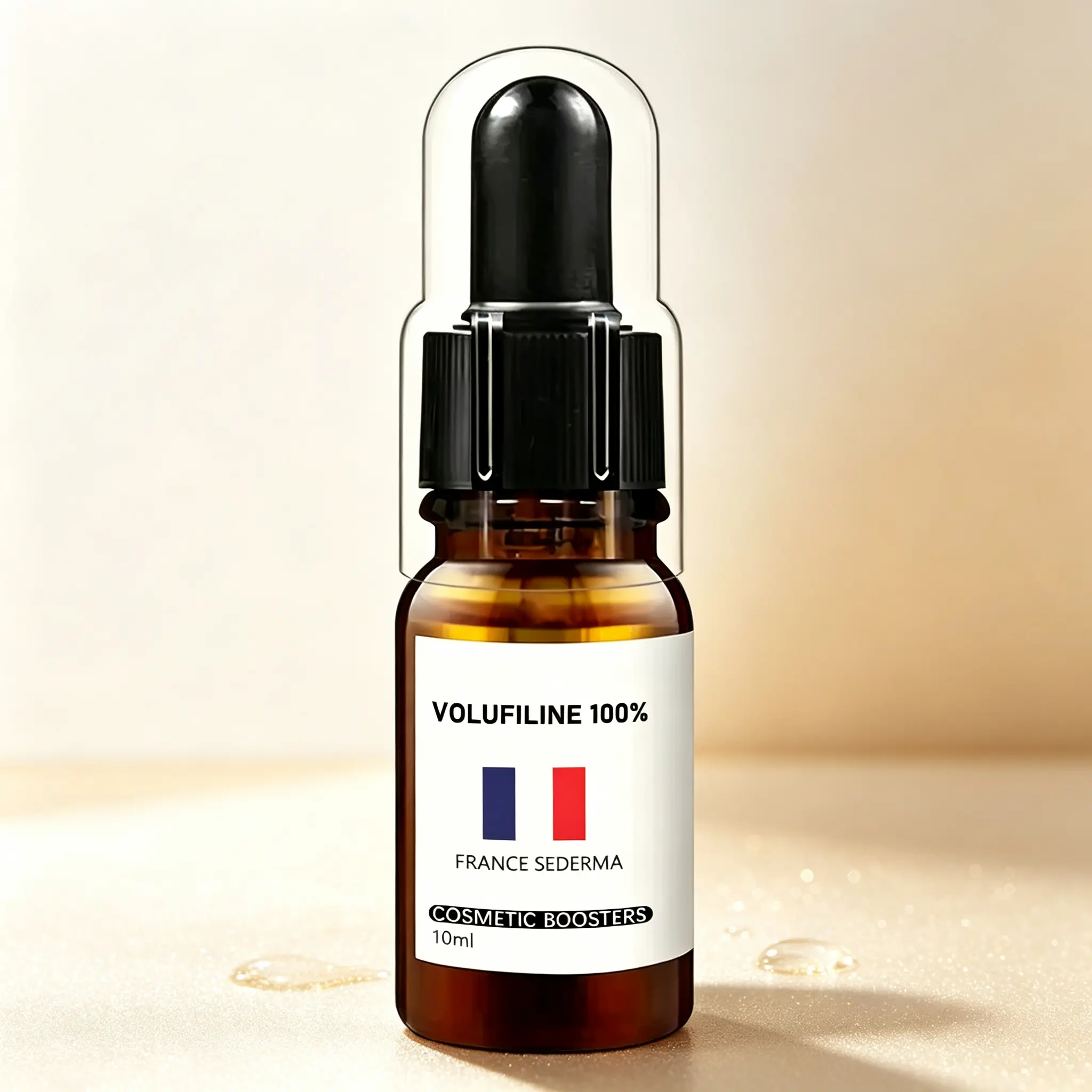 France Sederma Volufiline 100% Serum – Plumping Cosmetic Booster for Face, Lips & Under-Eyes, DIY Anti-Aging Filler Alternative 10ml