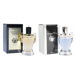 Men's Cologne Bundle -  Invincible Gold and Invincible - Spray Cologne Eau de Toilette for Men - 100ml/3.4fl.oz. each