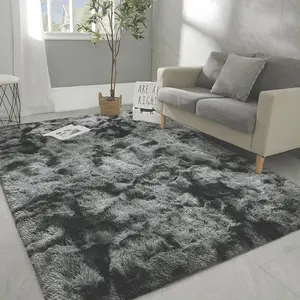 Ultra Soft Solid Color Plush Area Rug, Modern Shaggy Rug, Fluffy Rug, Long Pile Carpet for Living Room, Bedroom, and Window Sill, Cozy Floor Mat for Home Decor
