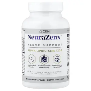 Zen Nutrients NeuraZenx®, Nerve Support, 120 Vegetable Capsules