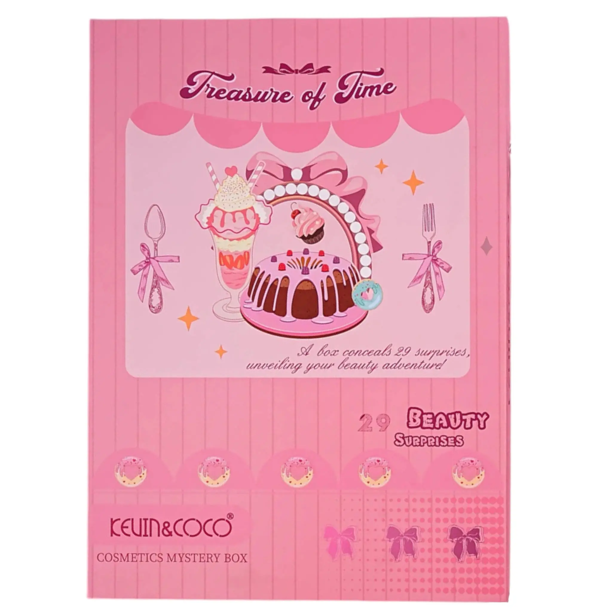 Kevin & Coco Treassure Of Time - Beauty Advent Calendar Box - Wholesale 1 Unit (KC1684)