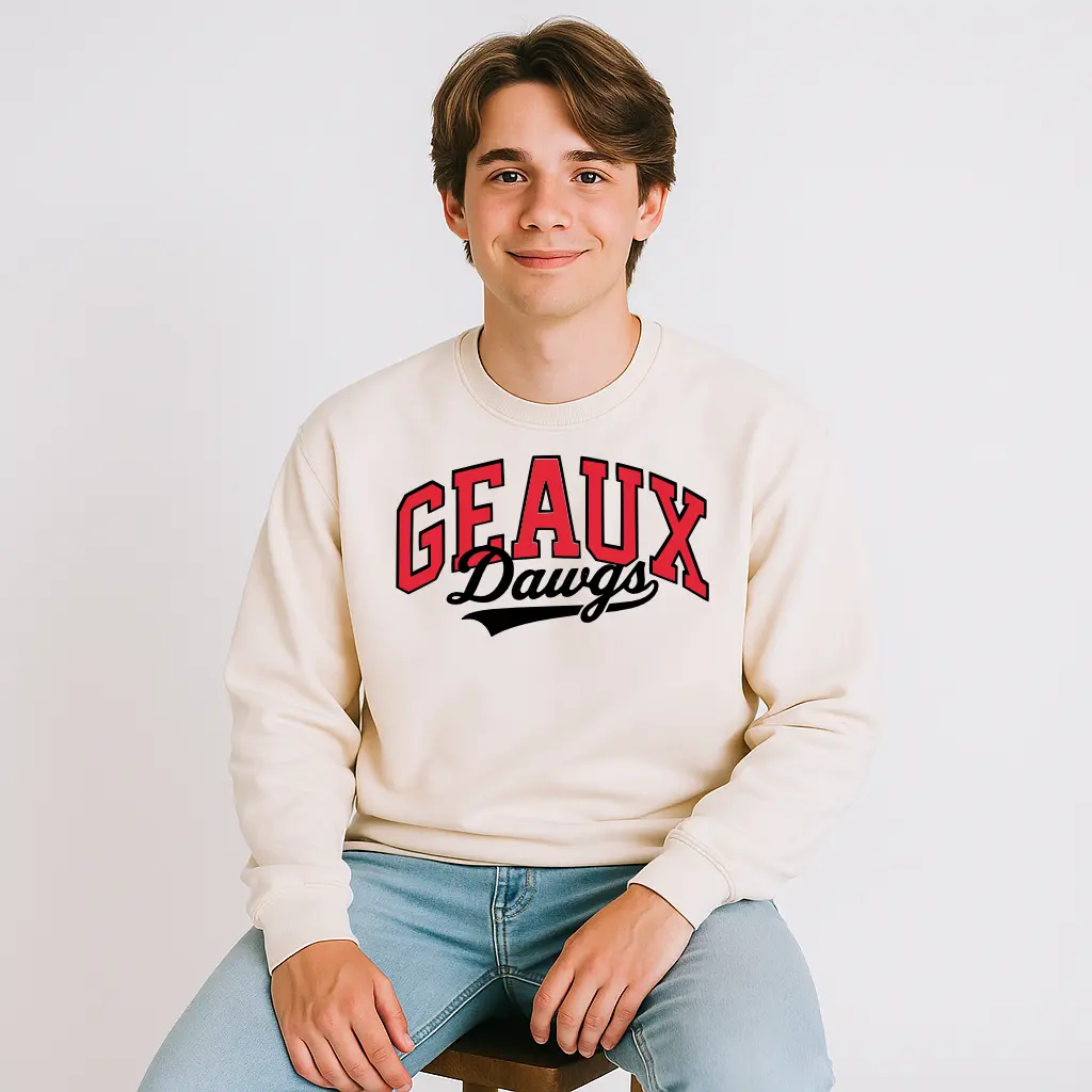 Geaux Dawgs Sweatshirt – Fontainebleau High Spirit Wear