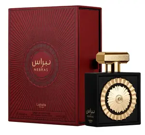 LATTAFA NEBRAS 100ML (3.4OZ) EDP UNISEX NICHE UAE PERFUME Aroma Cosmetic